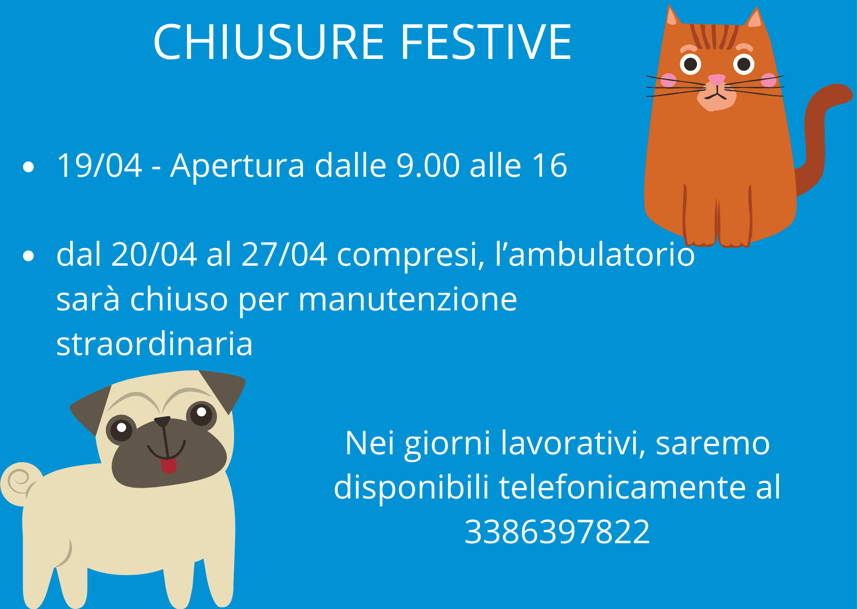 Chiusure festive